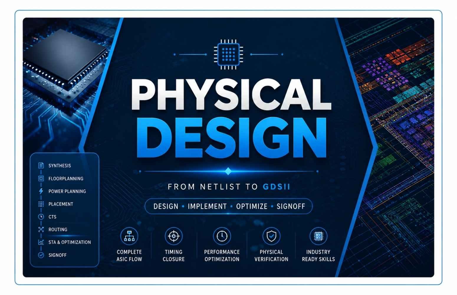 Learn physical design by skillchip online and self paced